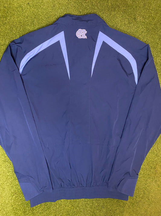 00s North Carolina Tar Heels - Nike - Vintage College Zip Jacket (Small) - Gametime Vintage