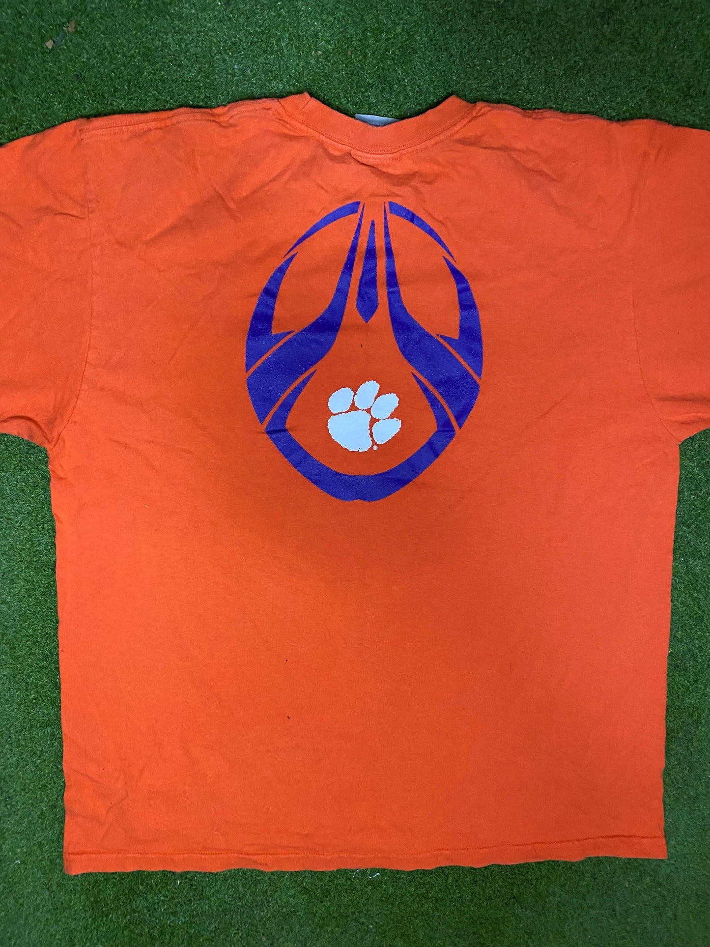00s Clemson Tigers - Nike - Vintage College T-Shirt (Large) - Gametime Vintage