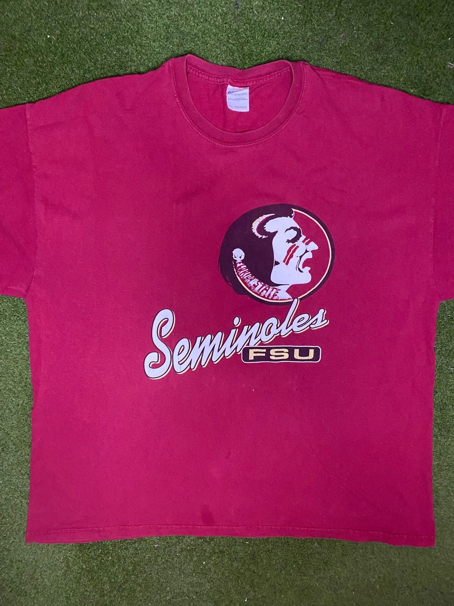 00s Florida State Seminoles - Vintage College T-Shirt (2XL) - Gametime Vintage