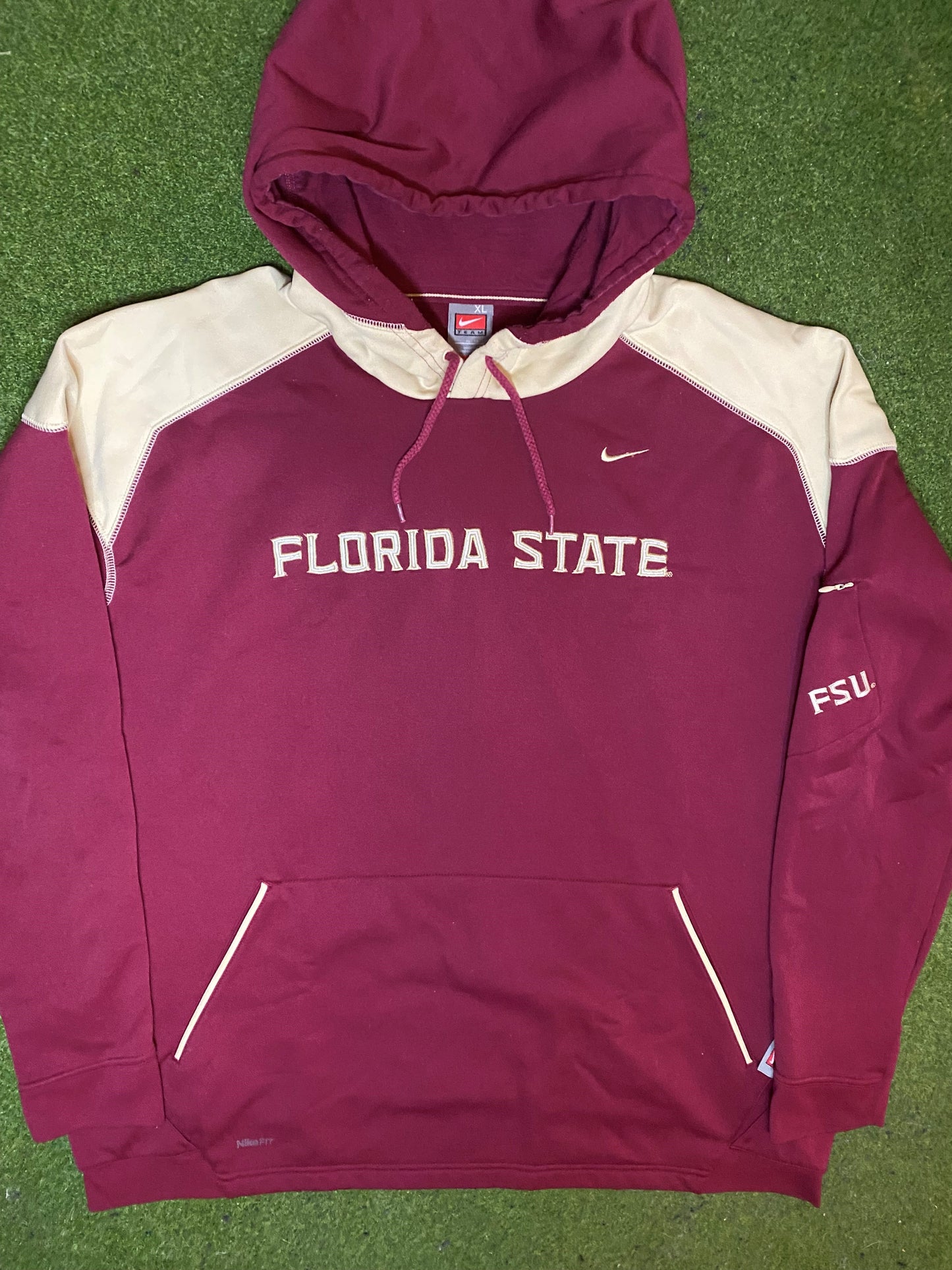 00s Florida State Seminoles - Nike - Vintage College Hoodie (XL) - Gametime Vintage