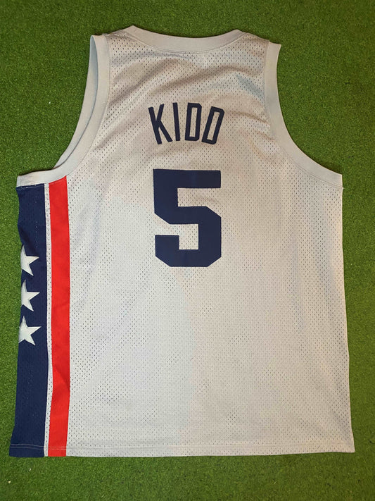 00s New Jersey Nets - Jason Kidd #5 - Nike - Vintage NBA Jersey (2XL) - Gametime Vintage