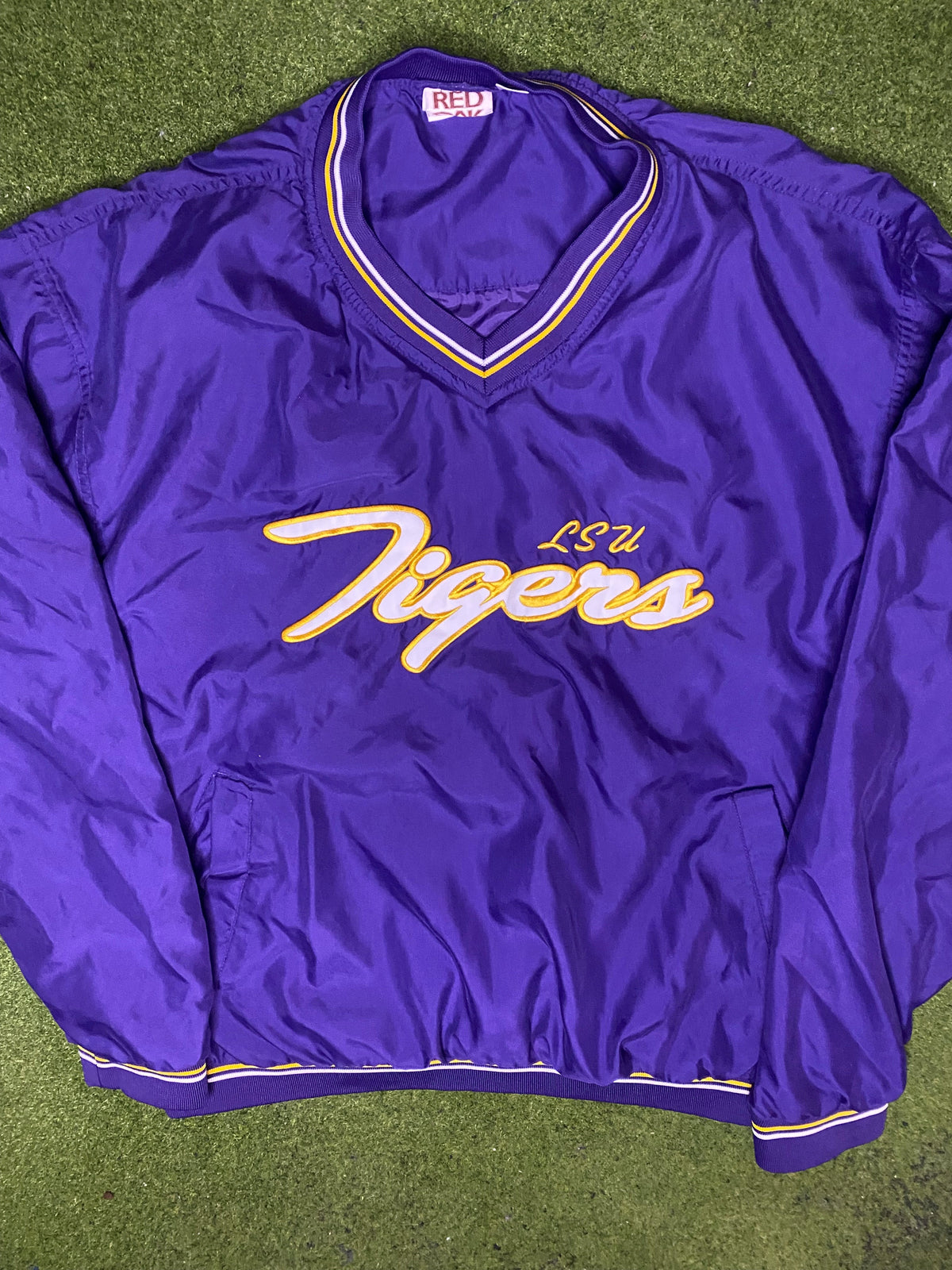 00s LSU Tigers - Vintage College Pullover (Large) - Gametime Vintage