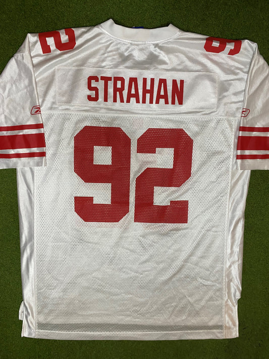 00s New York Giants - Michael Strahan #92 - Reebok - Vintage NFL Jersey (XL) - Gametime Vintage