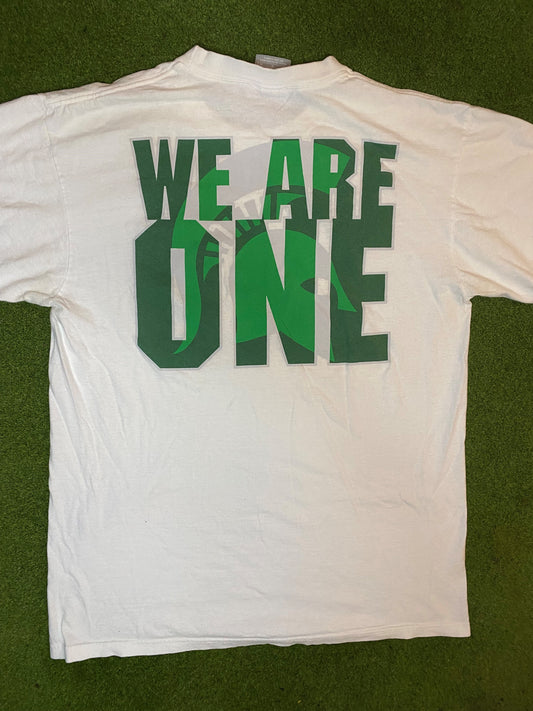 00s Michigan State Spartans - Nike - Vintage College Football T-Shirt (Medium) - Gametime Vintage