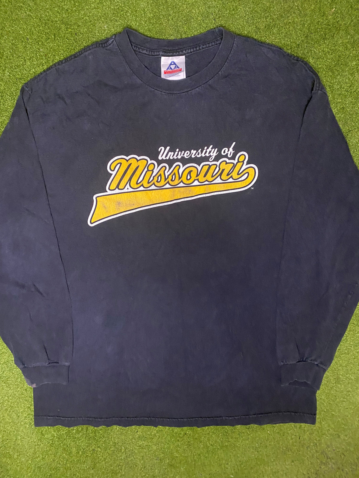 00s Missouri Tigers - Vintage College Long Sleeve (XL) - Gametime Vintage