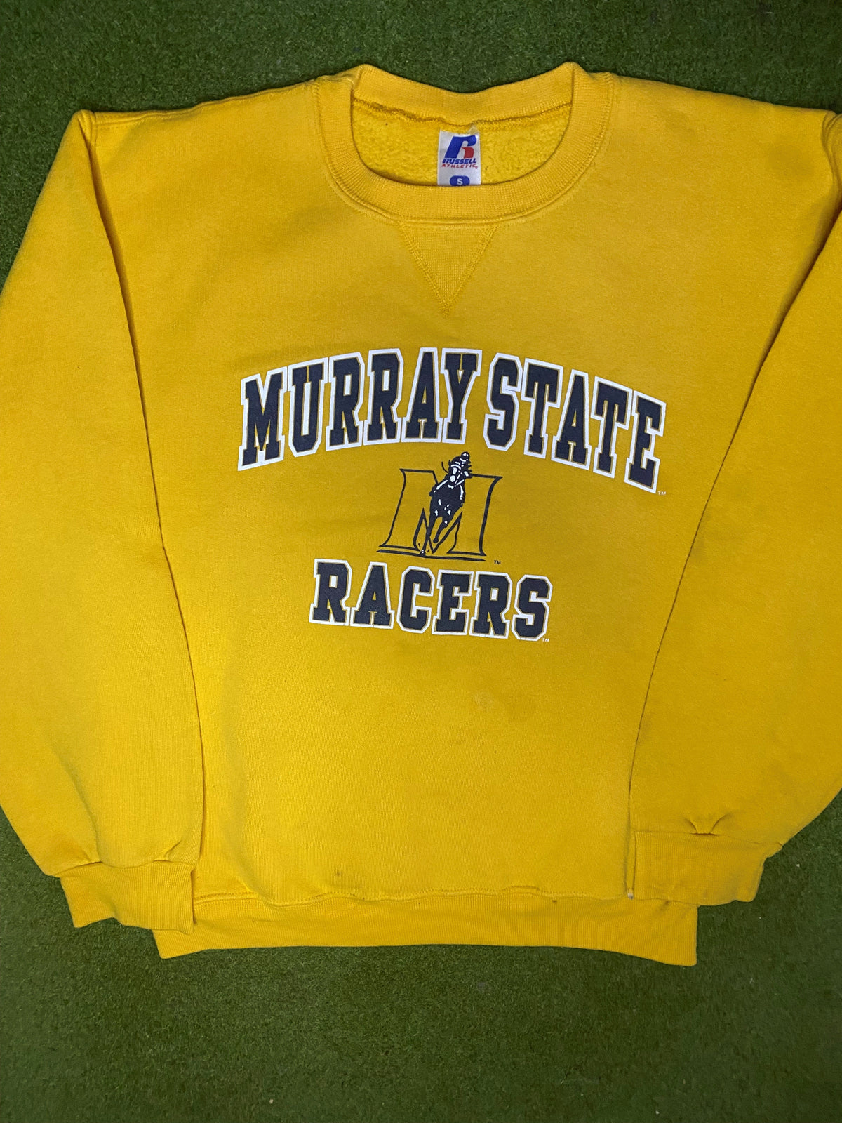 00s Murray State Racers - Vintage College Sweatshirt (Small) - Gametime Vintage