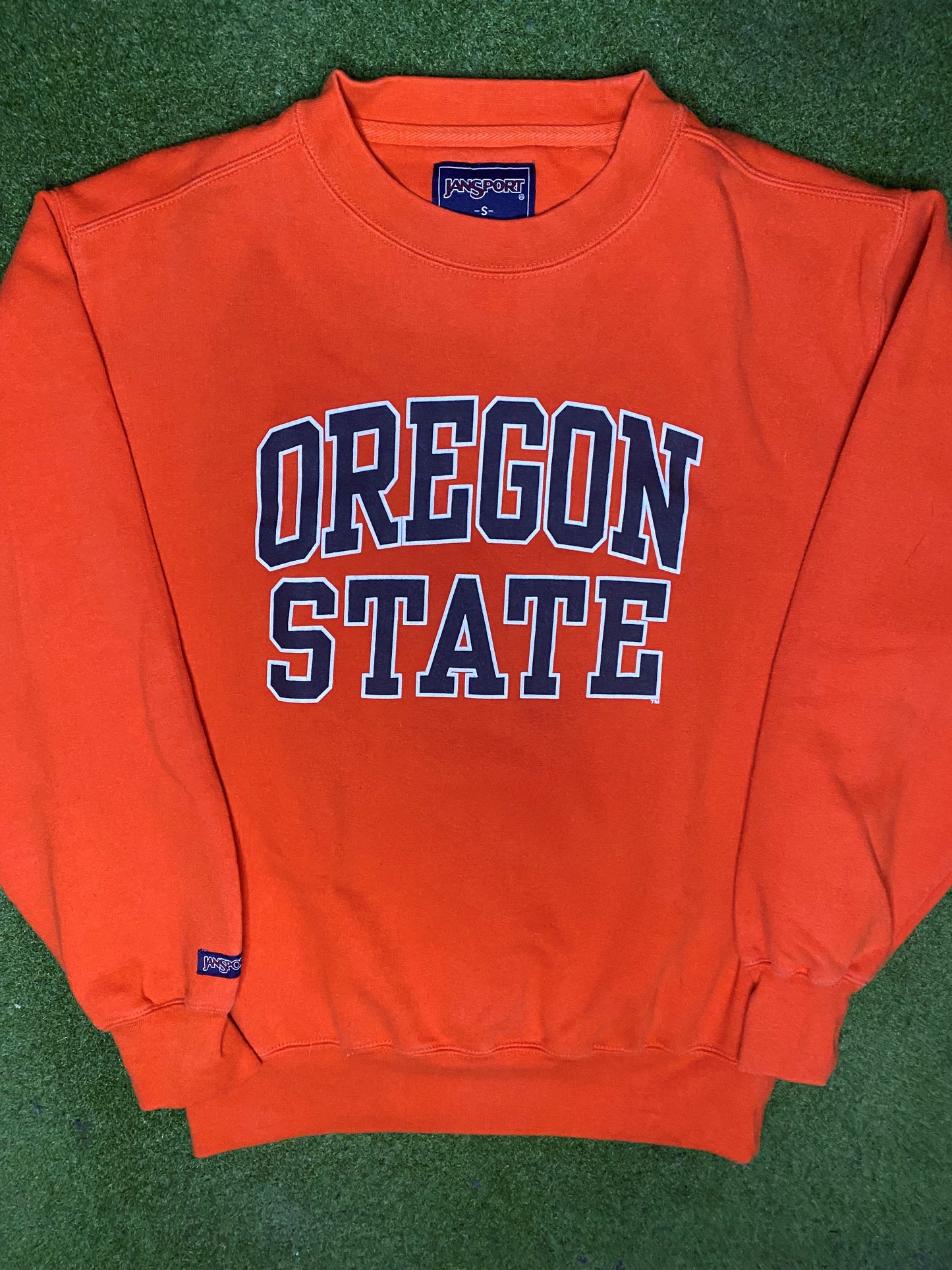 00s Oregon State Beavers - Vintage College Sweatshirt (Small) - Gametime Vintage