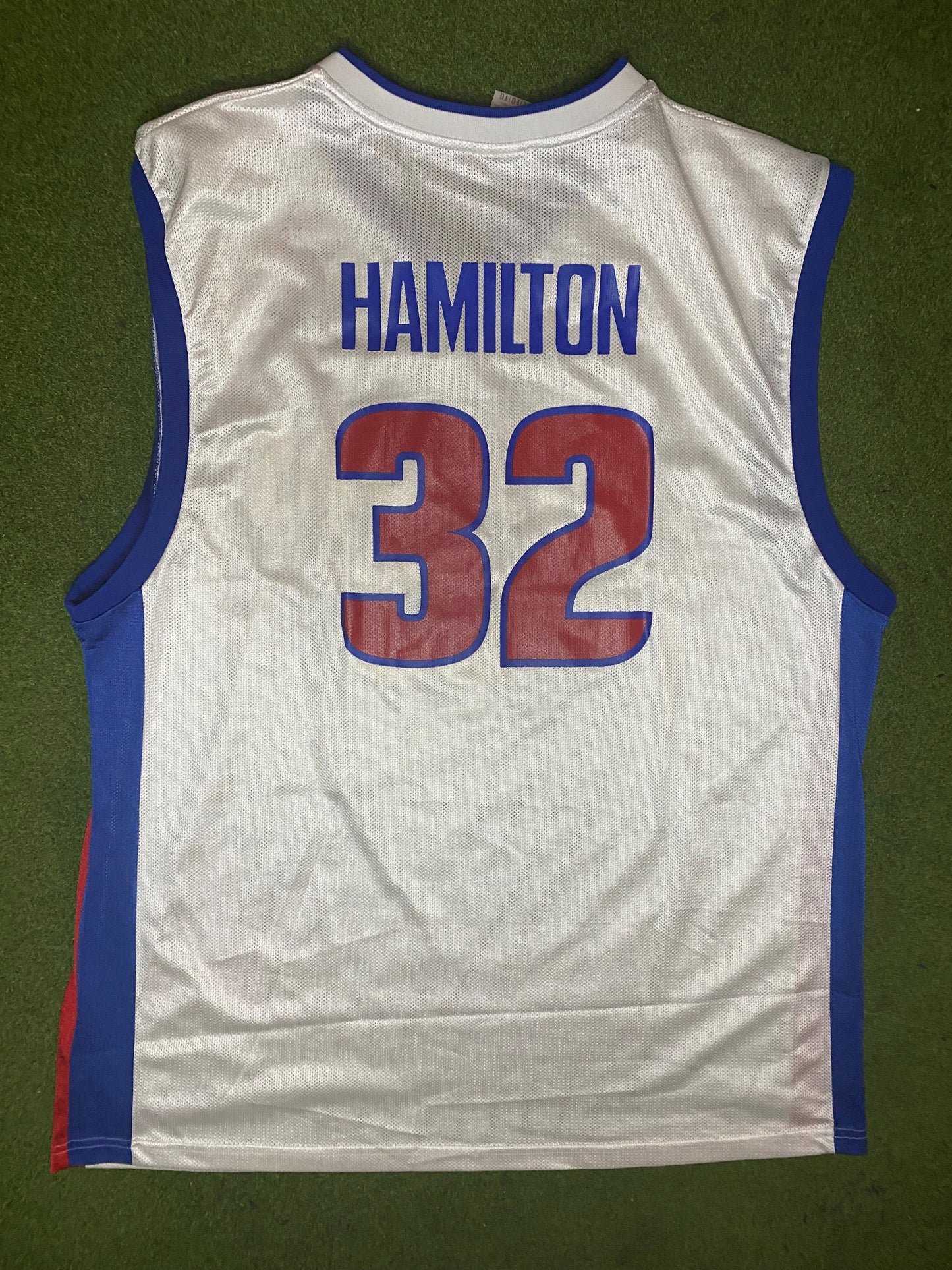 00s Detroit Pistons - Richard Hamilton #32 - Reebok - Vintage NBA Jersey (XL) - Gametime Vintage