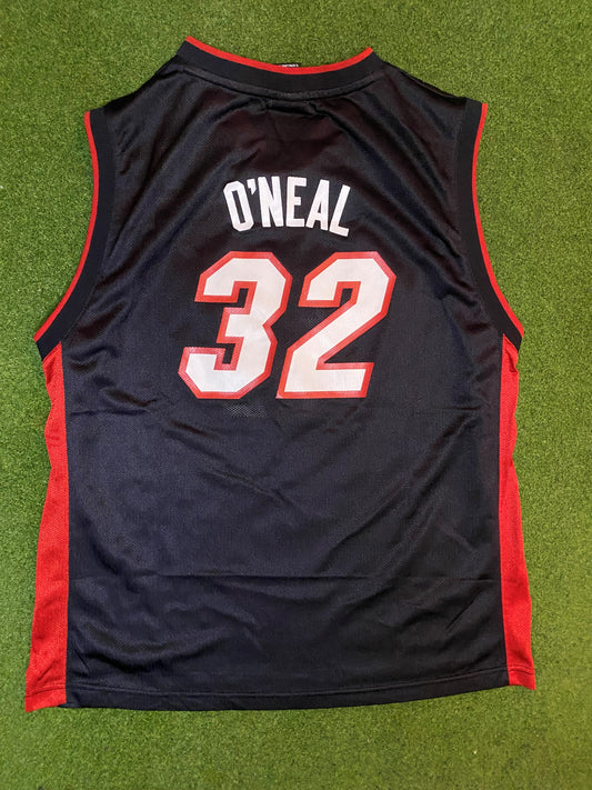 00s Shaquille O'Neal - Miami Heat #32 - Reebok - Vintage NBA Jersey (Youth XL) - Gametime Vintage