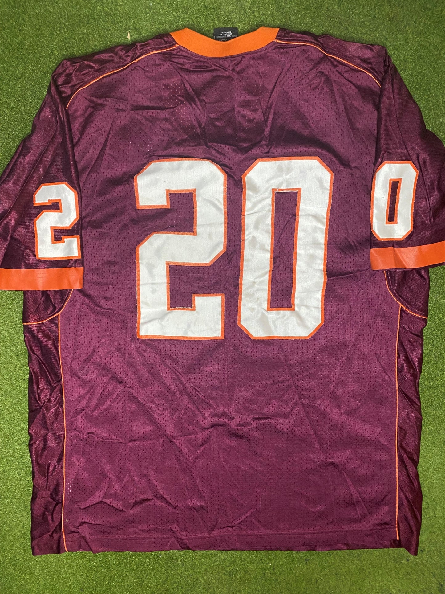 00s Virginia Tech Hokies - Authentic Stitched - Vintage College Football Jersey (XL) - Gametime Vintage