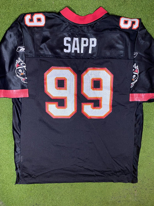 00s Tampa Bay Buccaneers - Warren Sapp #99 - Reebok - Vintage NFL Jersey (XL) - Gametime Vintage