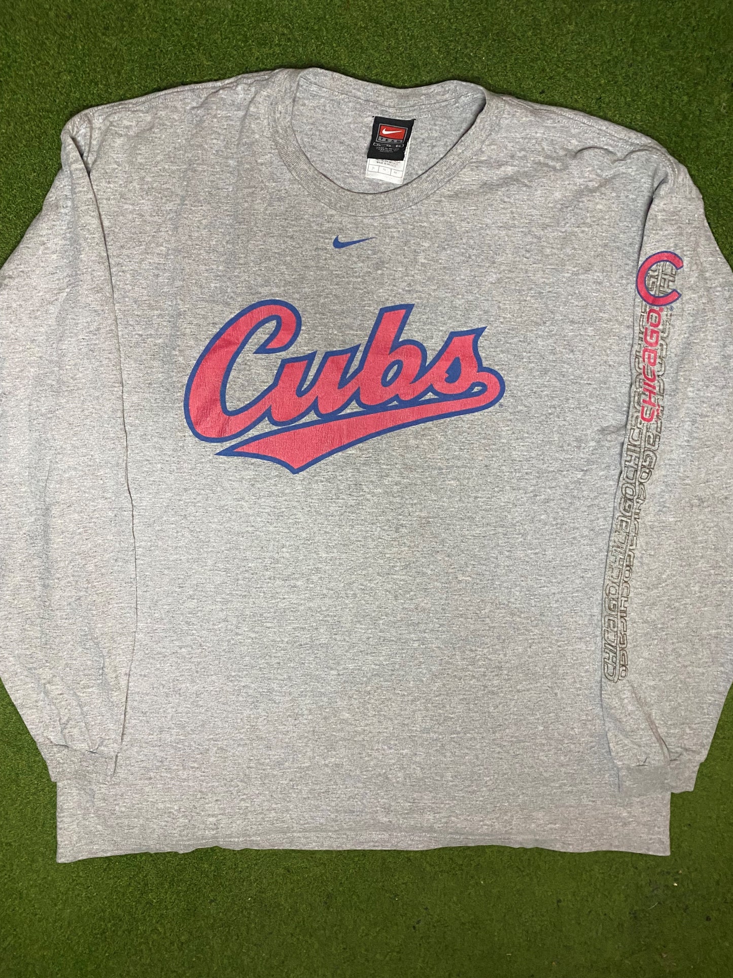 00s Chicago Cubs - Nike - Vintage MLB Long Sleeve (XL) - Gametime Vintage