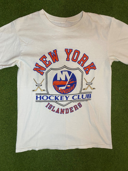 1988 New York Islanders - Vintage NHL T-Shirt (Medium)