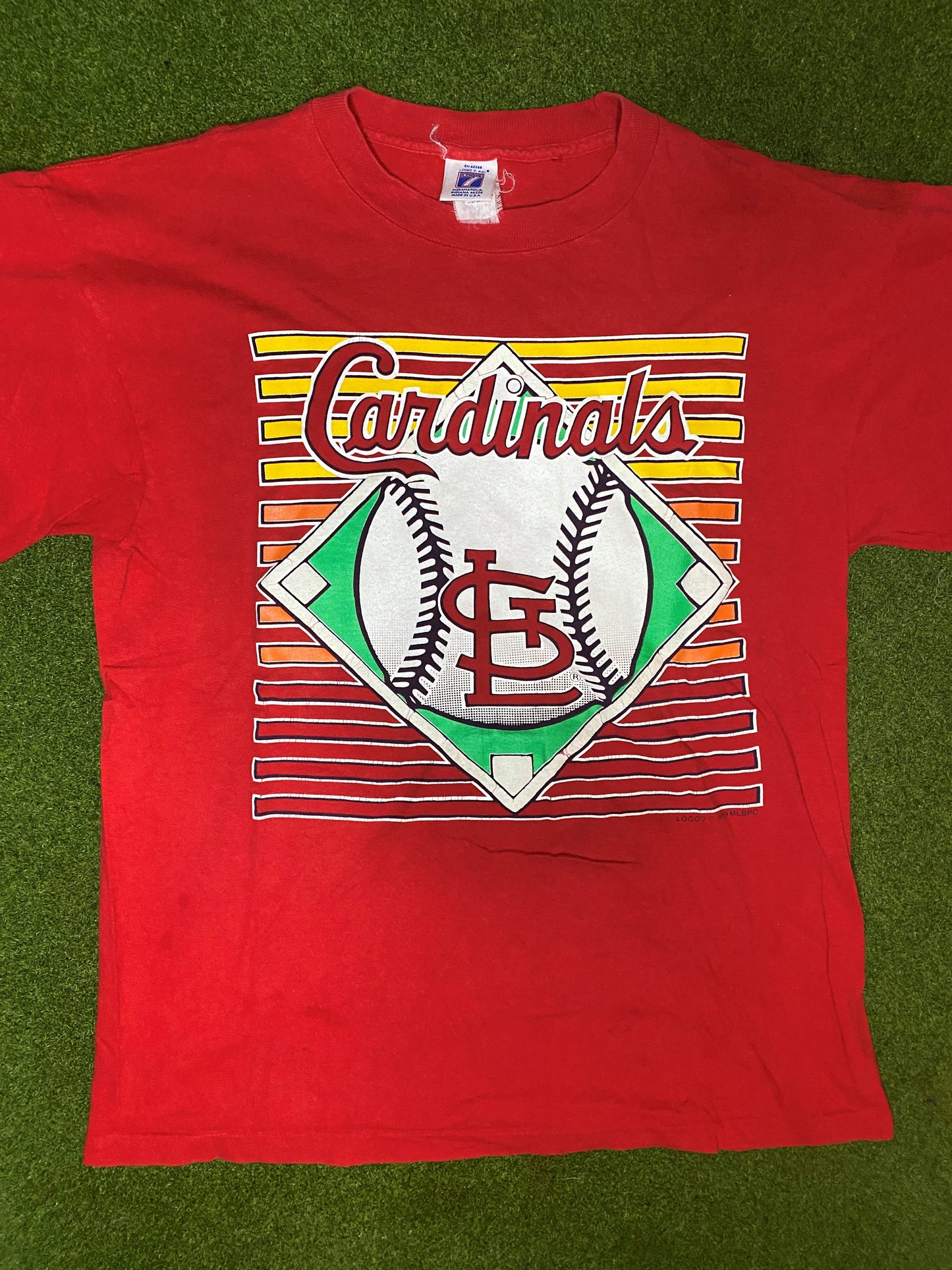 1989 St. Louis Cardinals - Vintage MLB T-Shirt (Medium) - Gametime Vintage