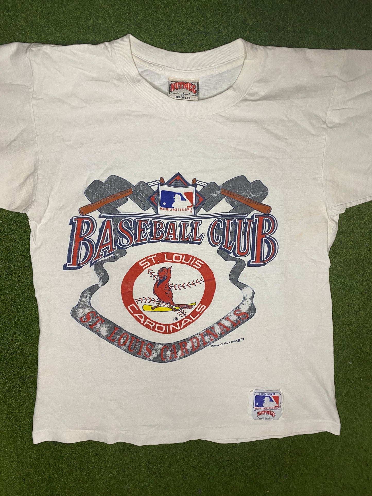 1989 St. Louis Cardinals - Vintage MLB T-Shirt (Small) - Gametime Vintage