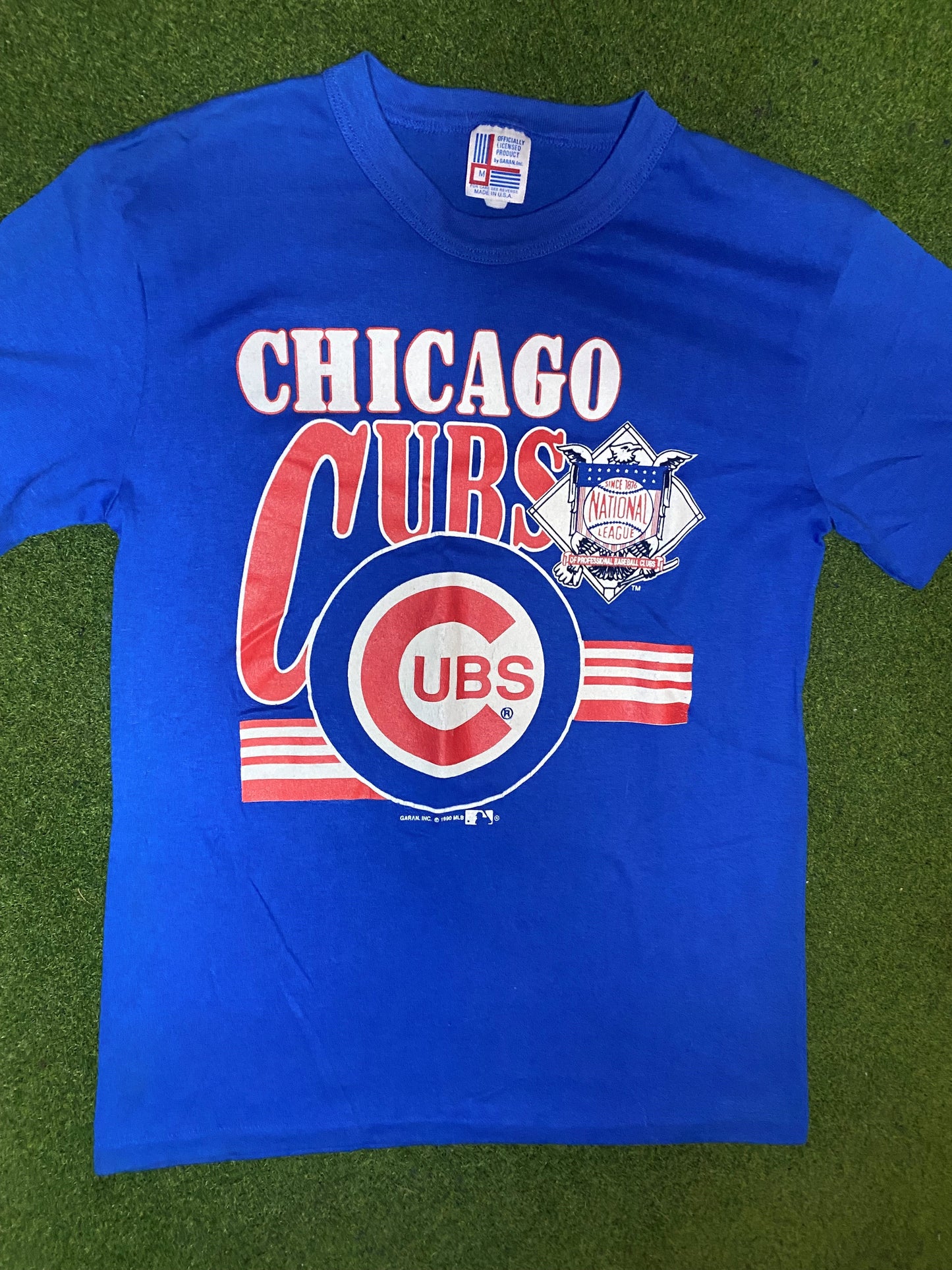 1990 Chicago Cubs - Vintage MLB T-Shirt (Medium) - Gametime Vintage