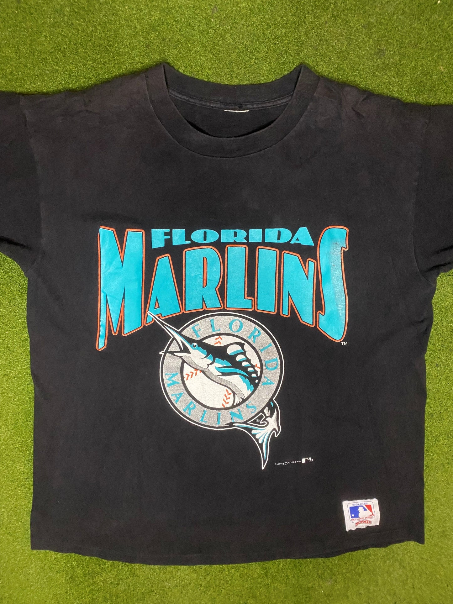 1991 Florida Marlins - Vintage MLB Tee (XL) - Gametime Vintage