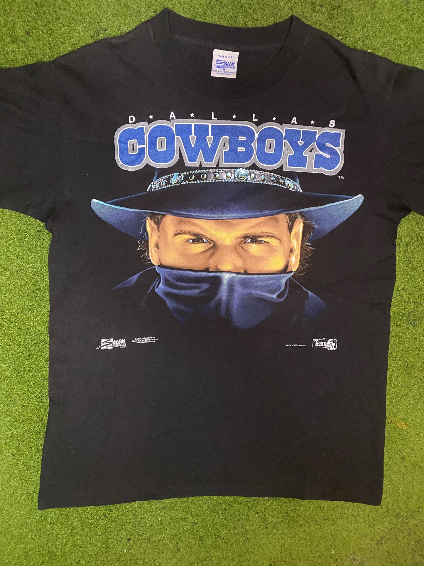 1992 Dallas Cowboys - Vintage NFL T-Shirt (Medium) - Gametime Vintage