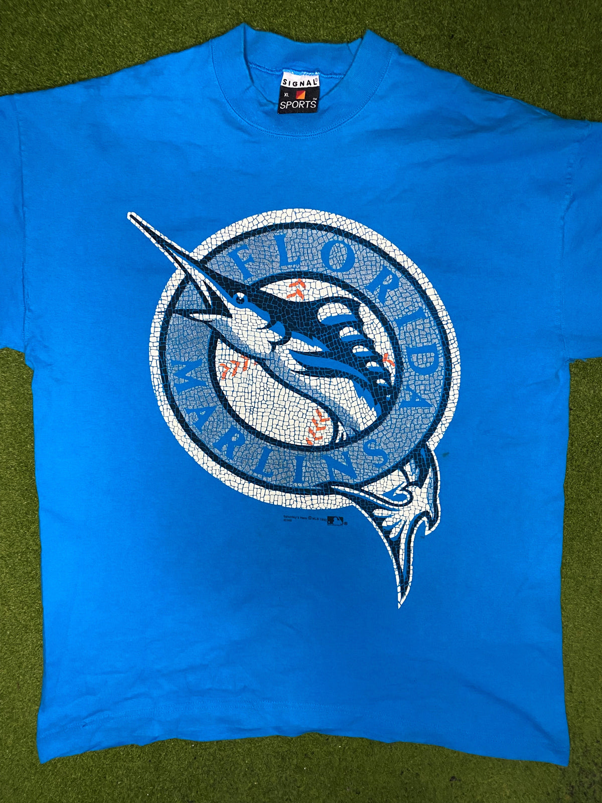 1992 Florida Marlins - Vintage MLB T Shirt (XL) - Gametime Vintage