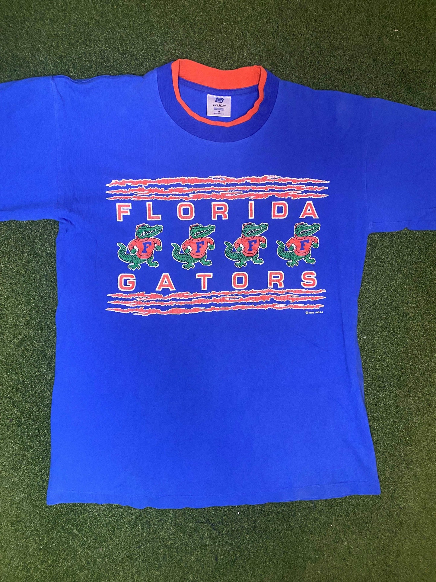 1992 Florida Gators - Vintage College T-Shirt (Medium) - Gametime Vintage