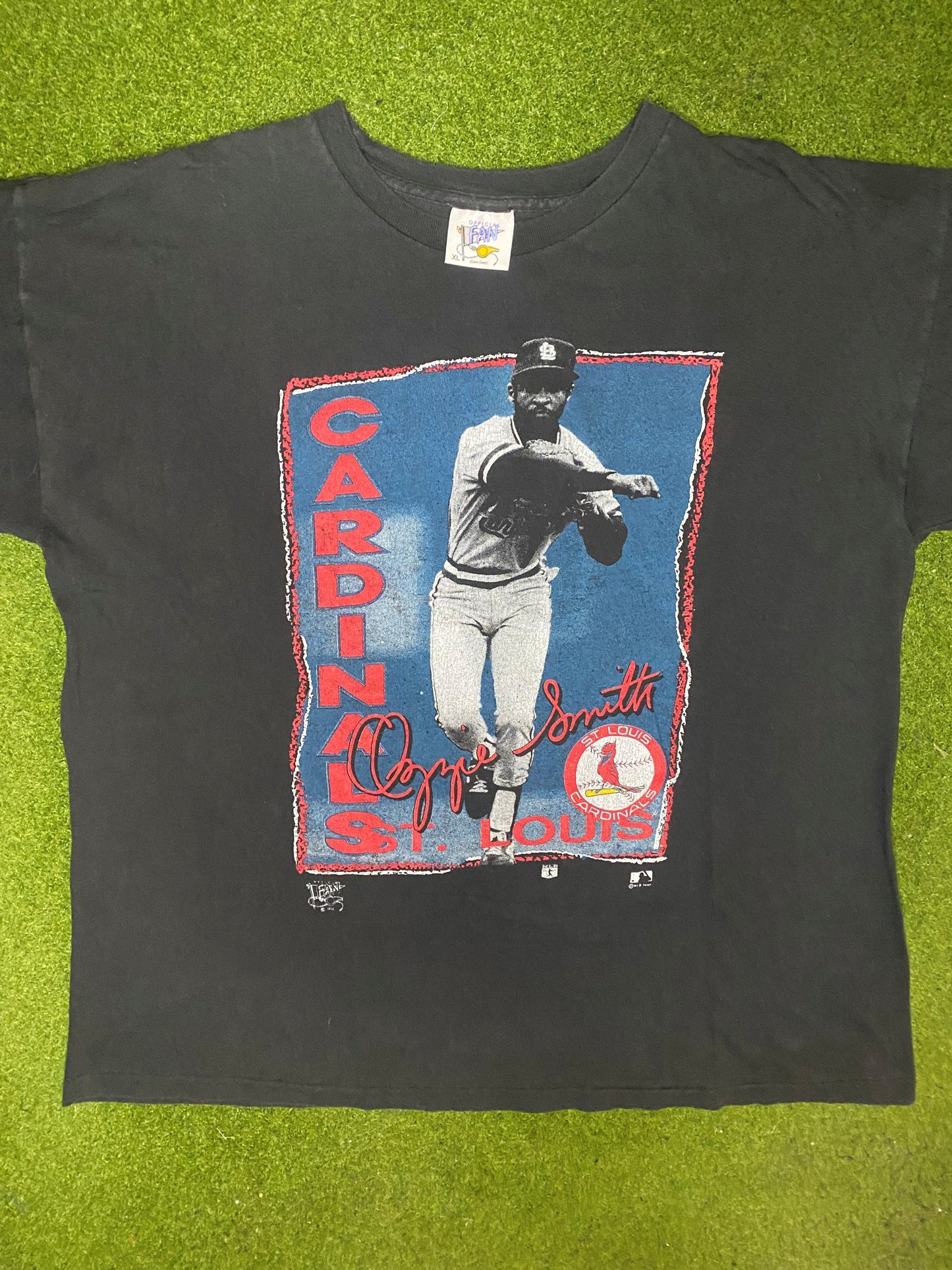 1992 St. Louis Cardinals - Ozzie Smith - Vintage MLB Player Tee (XL) - Gametime Vintage