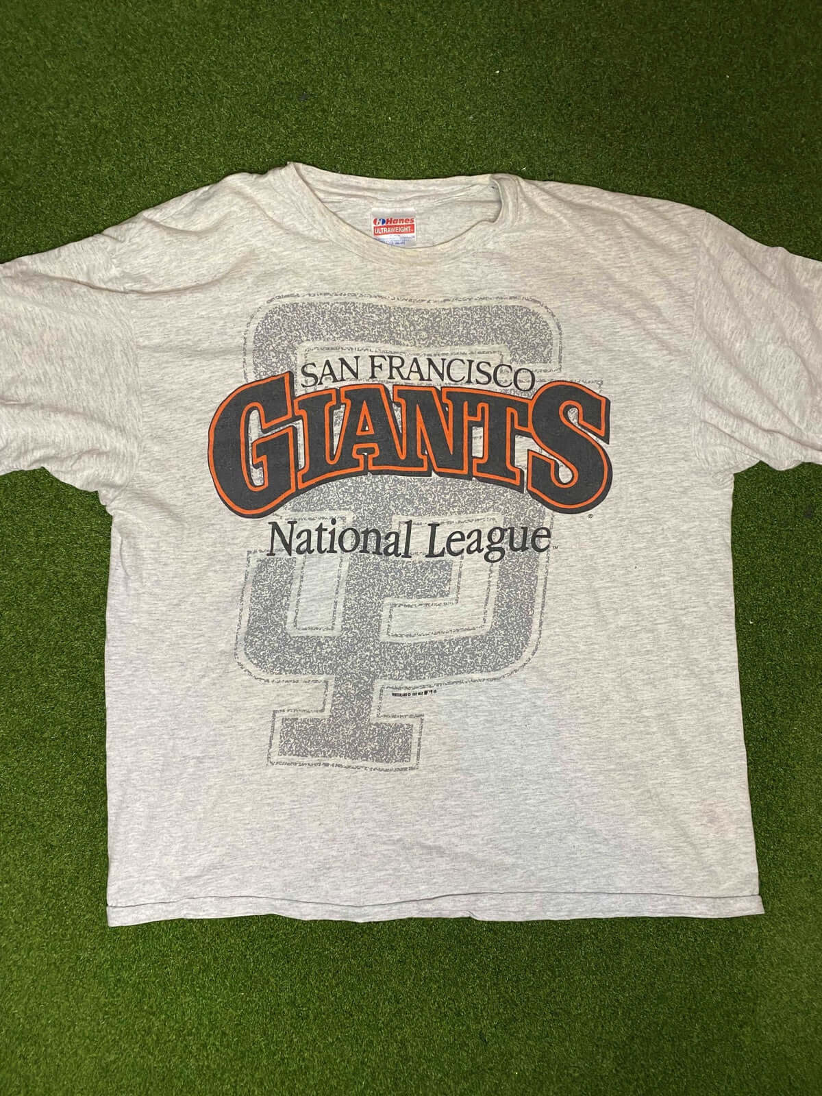 1992 San Francisco Giants - Big Logo - Vintage MLB Tee Shirt (XL) - Gametime Vintage