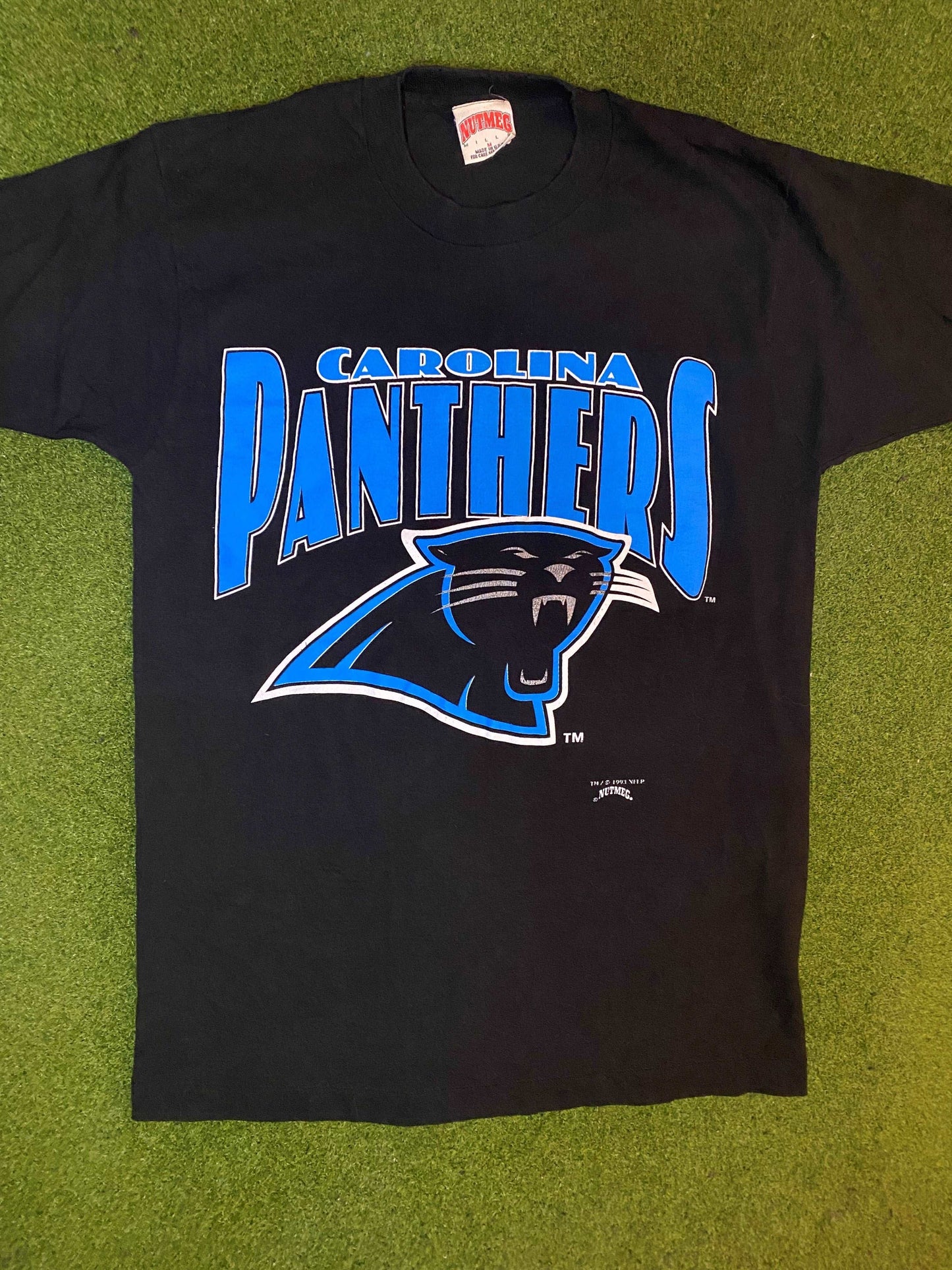 1993 Carolina Panthers - Vintage NFL T-Shirt (Medium) - Gametime Vintage