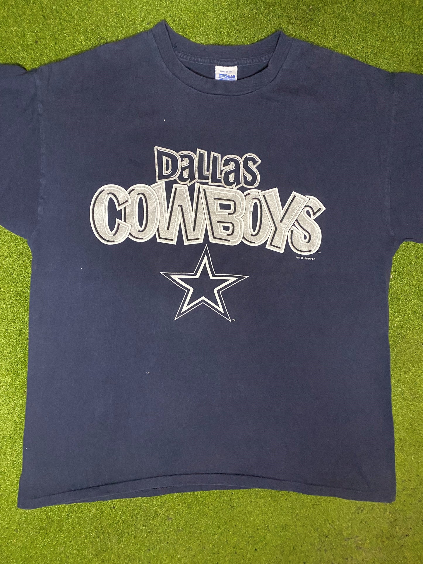 1993 Dallas Cowboys - Vintage NFL T-Shirt (XL) - Gametime Vintage