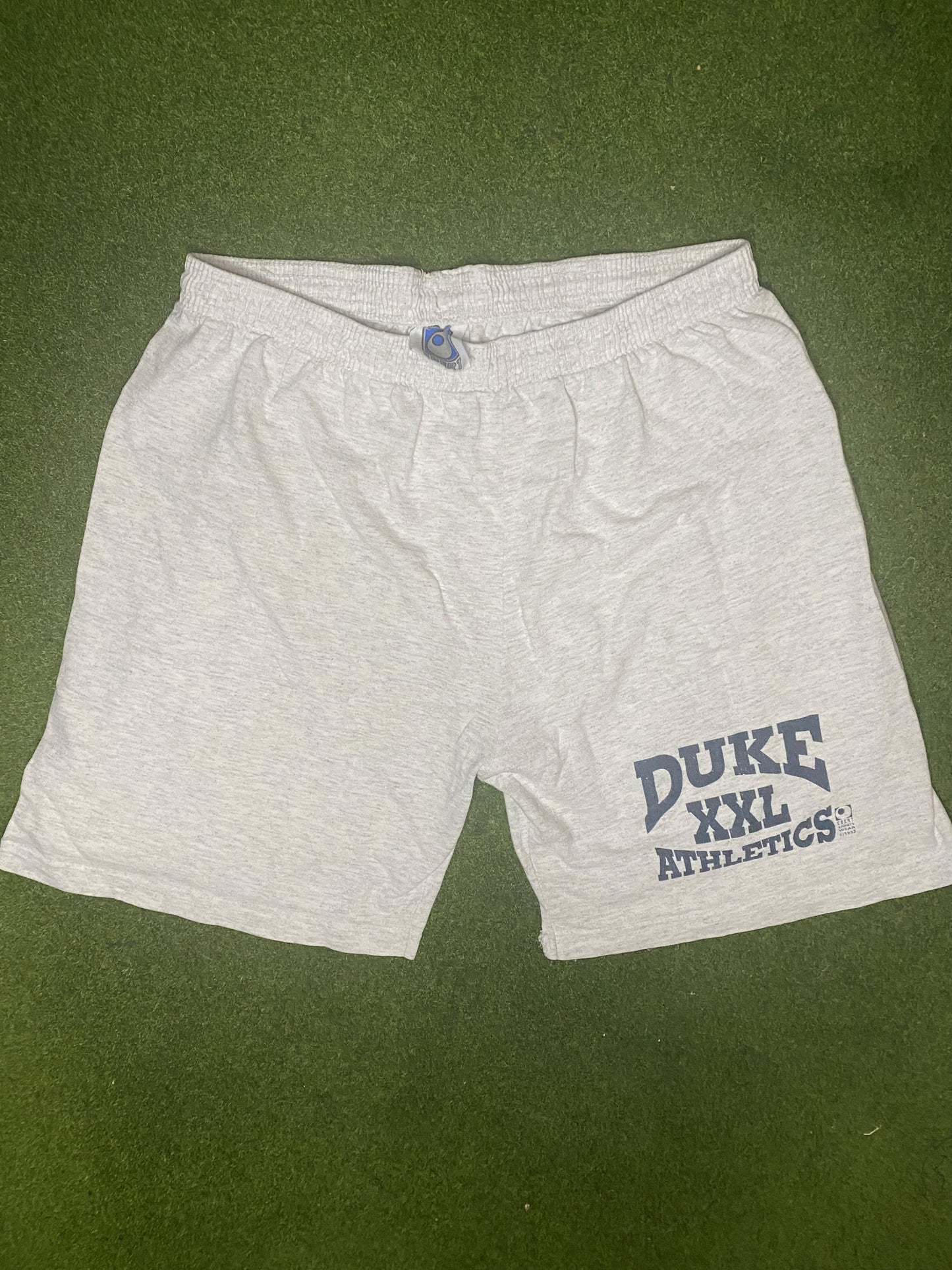 1993 Duke Blue Devils - Vintage College Shorts (Large) - Gametime Vintage