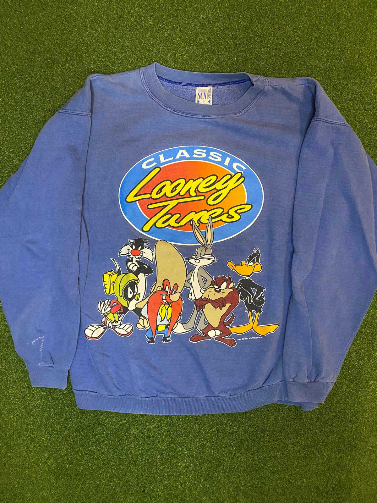 1993 Looney Tunes - Vintage Crewneck (Large) - Gametime Vintage