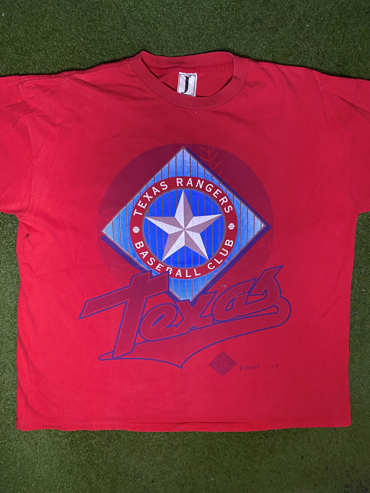 1993 Texas Rangers - Vintage MLB T Shirt (XL) - Gametime Vintage