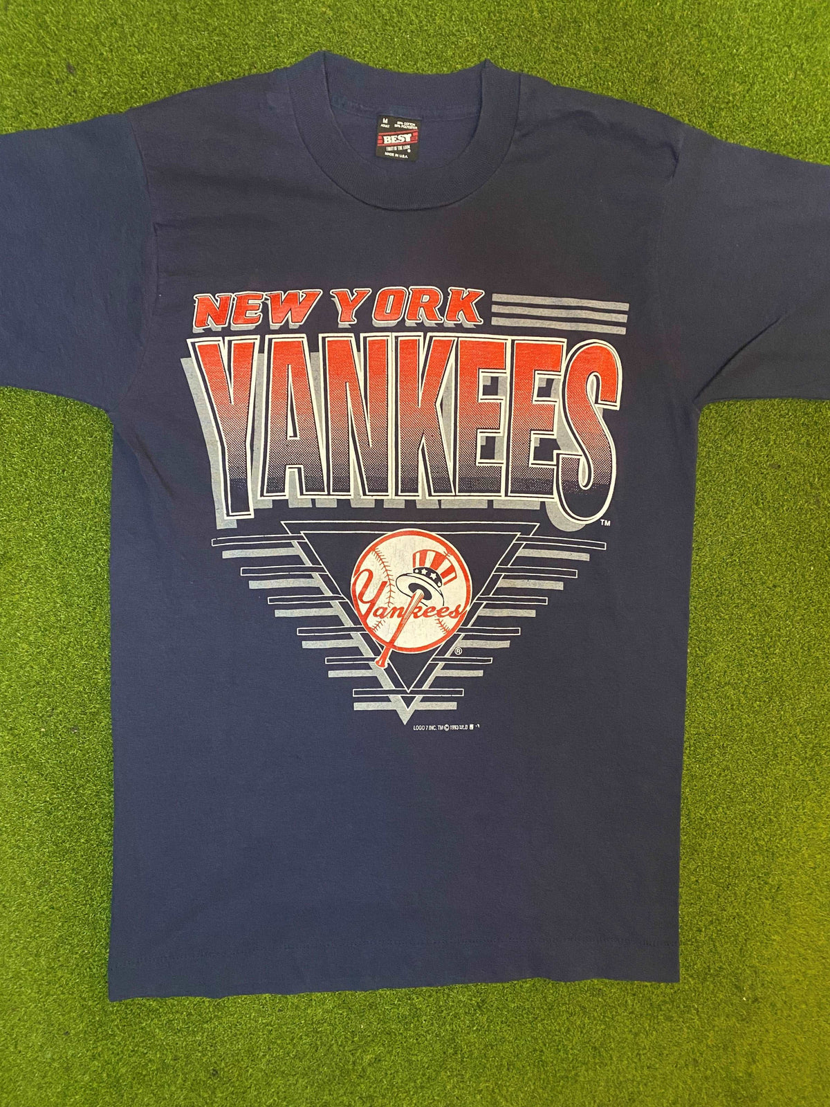1993 New York Yankees - Vintage MLB T-Shirt (Medium) - Gametime Vintage