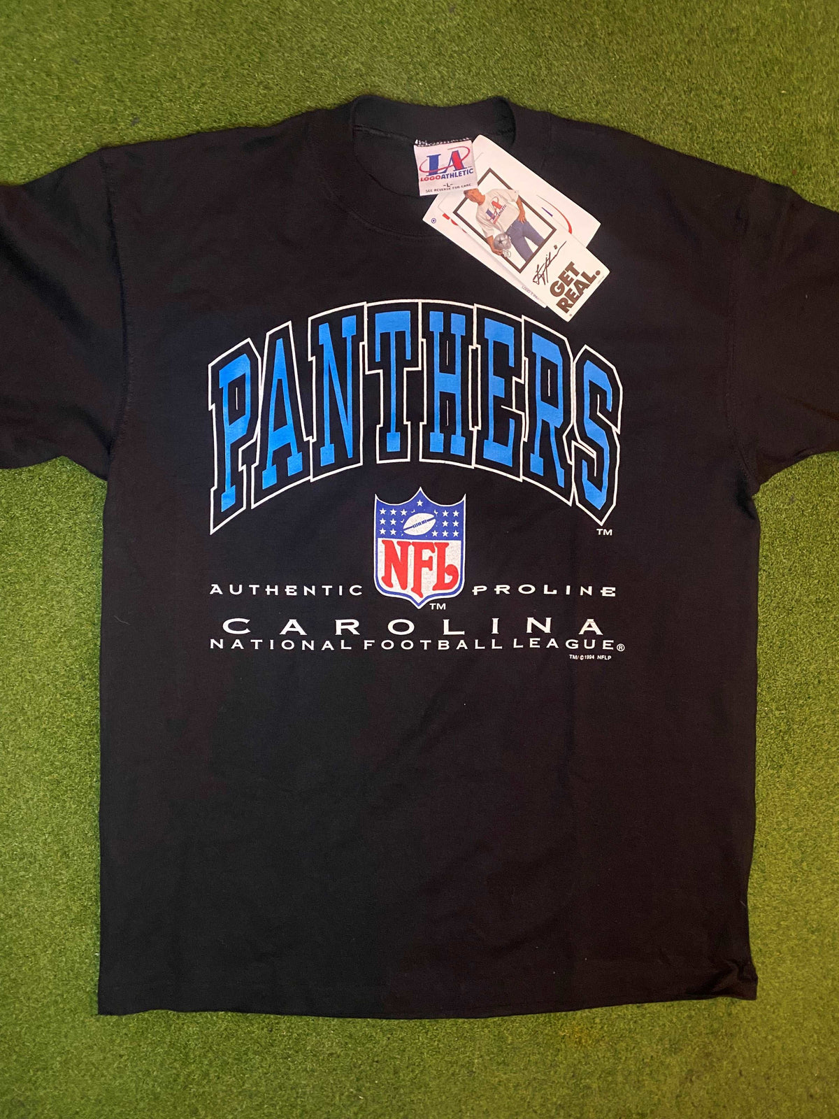 1994 Carolina Panthers - NWT - Vintage NFL T-Shirt (Large) - Gametime Vintage
