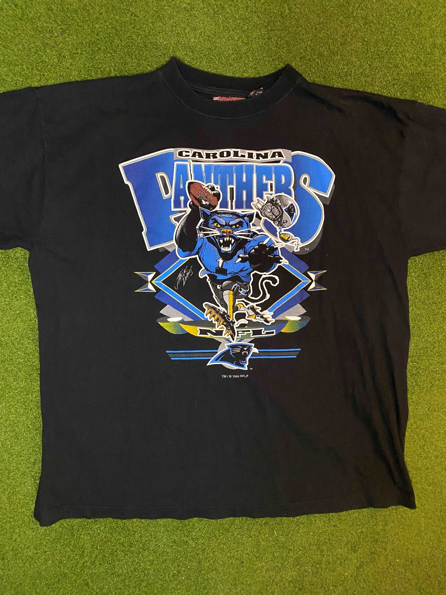 1994 Carolina Panthers - Vintage NFL T-Shirt (XL) - Gametime Vintage