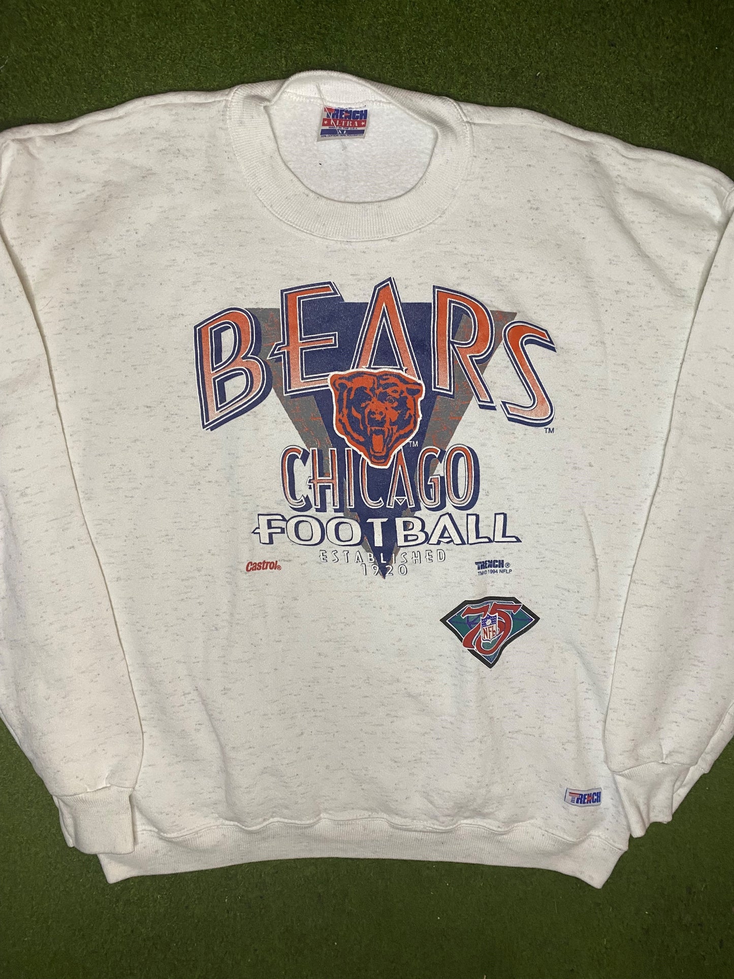 1994 Chicago Bears - Vintage NFL Sweatshirt (XL) - Gametime Vintage