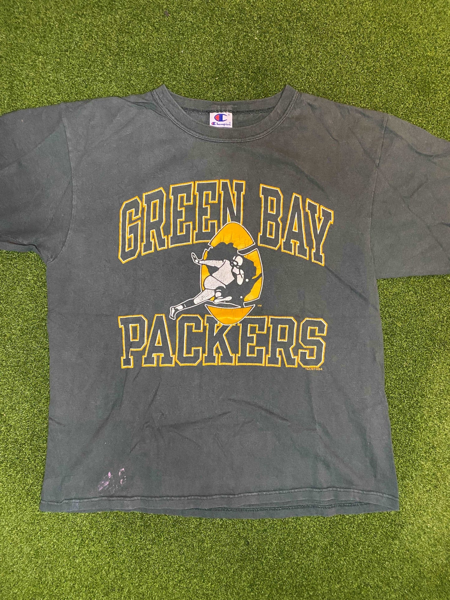 1994 Green Bay Packers - Vintage NFL Tee Shirt (Large) - Gametime Vintage