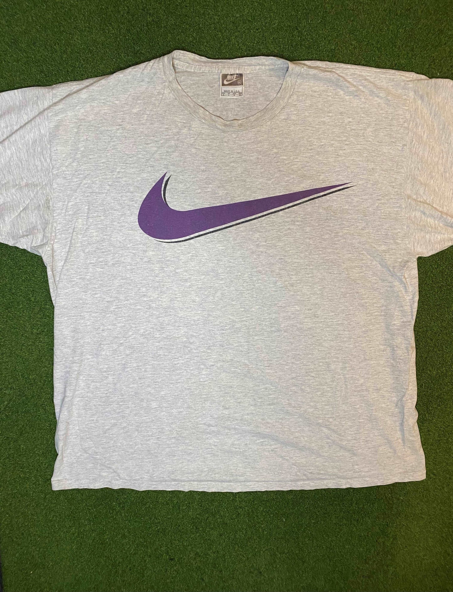 1994 Nike - Big Logo - Vintage Nike Tee Shirt (XL) - Gametime Vintage