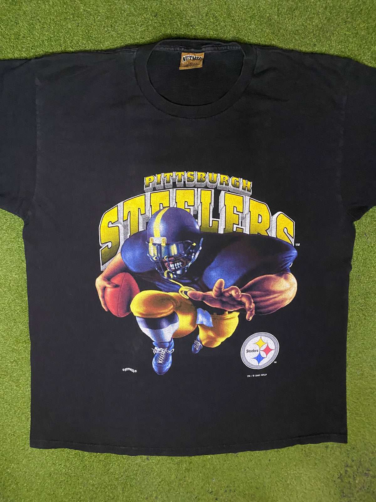 1994 Pittsburgh Steelers - Vintage NFL T Shirt (XL) - Gametime Vintage