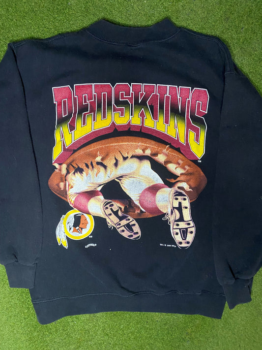 1994 Washington Redskins - Break Thru - Vintage NFL Sweatshirt (Medium) - Gametime Vintage
