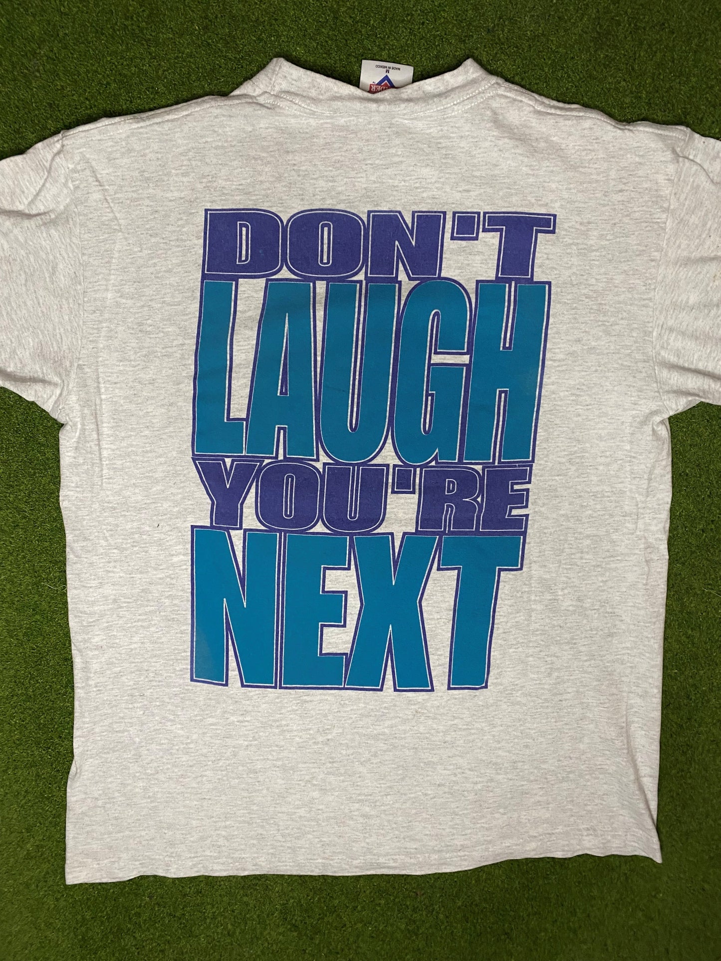 1995 Charlotte Hornets - Taz Double Sided - Vintage NBA T-Shirt (Medium) - Gametime Vintage