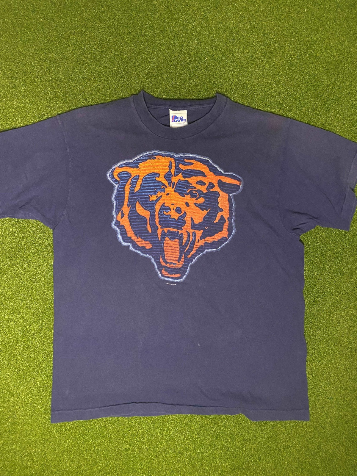 1995 Chicago Bears - Big Logo - Vintage NFL Tee Shirt (Large) - Gametime Vintage