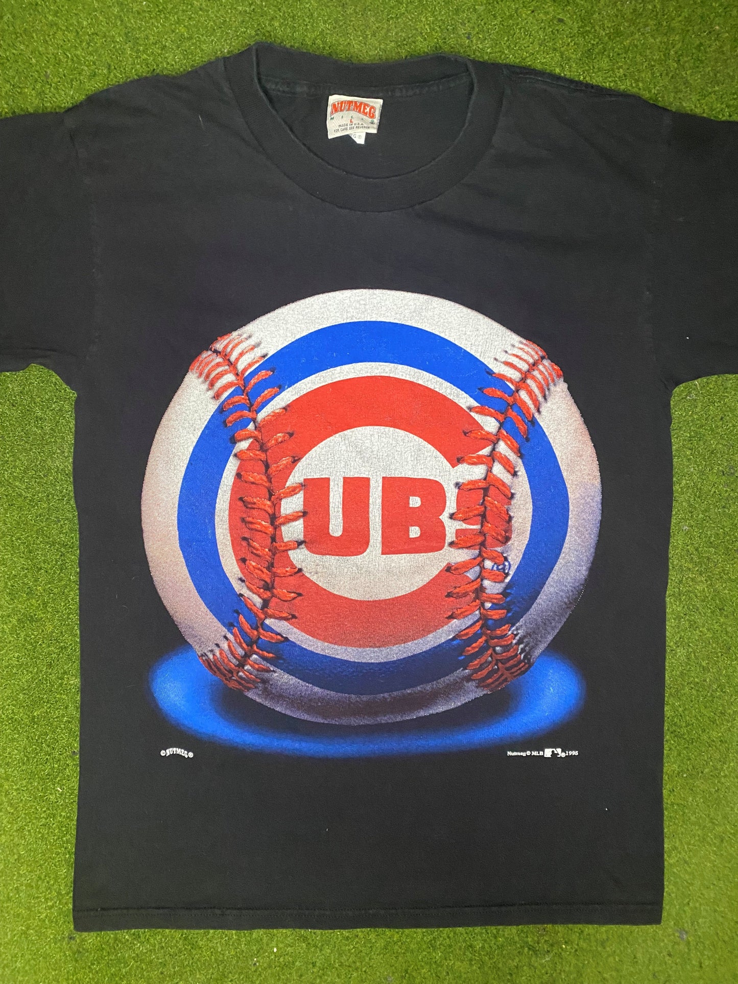 1995 Chicago Cubs - Vintage MLB T-Shirt (Large) - Gametime Vintage