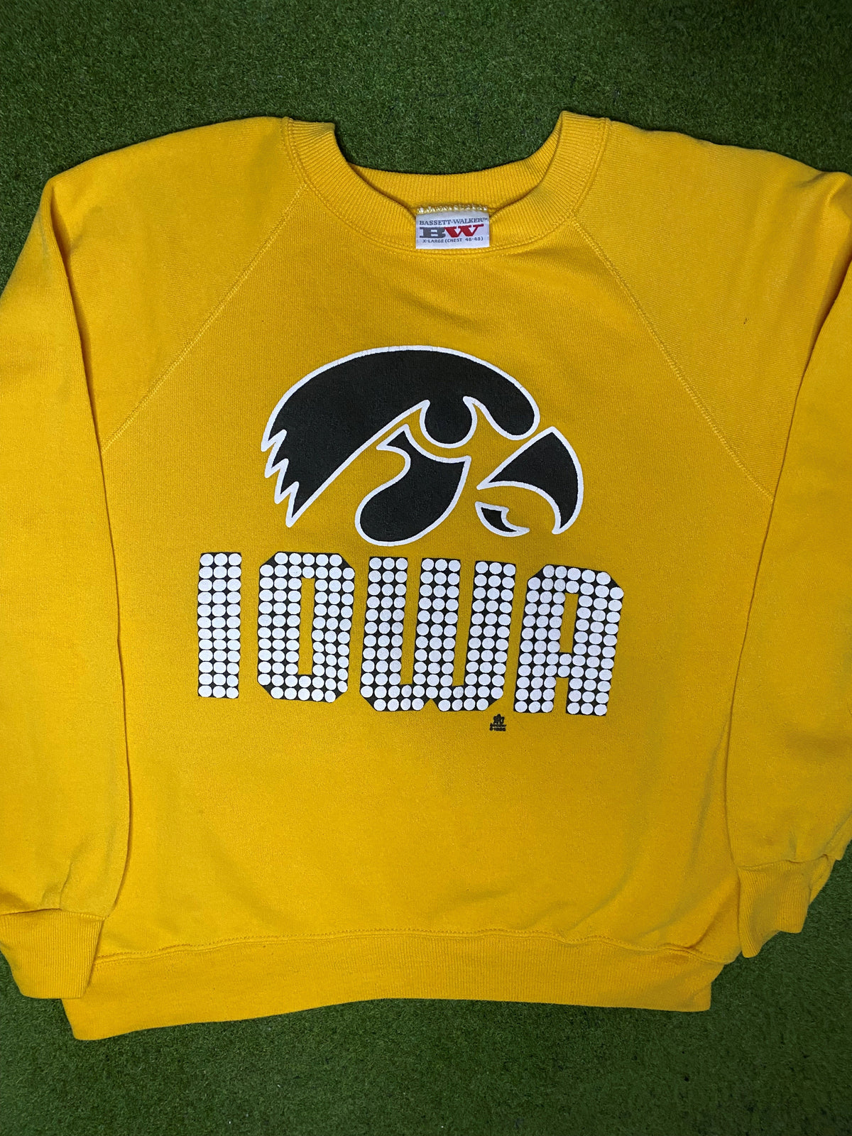 1995 Iowa Hawkeyes - Vintage College Sweatshirt (XL) - Gametime Vintage