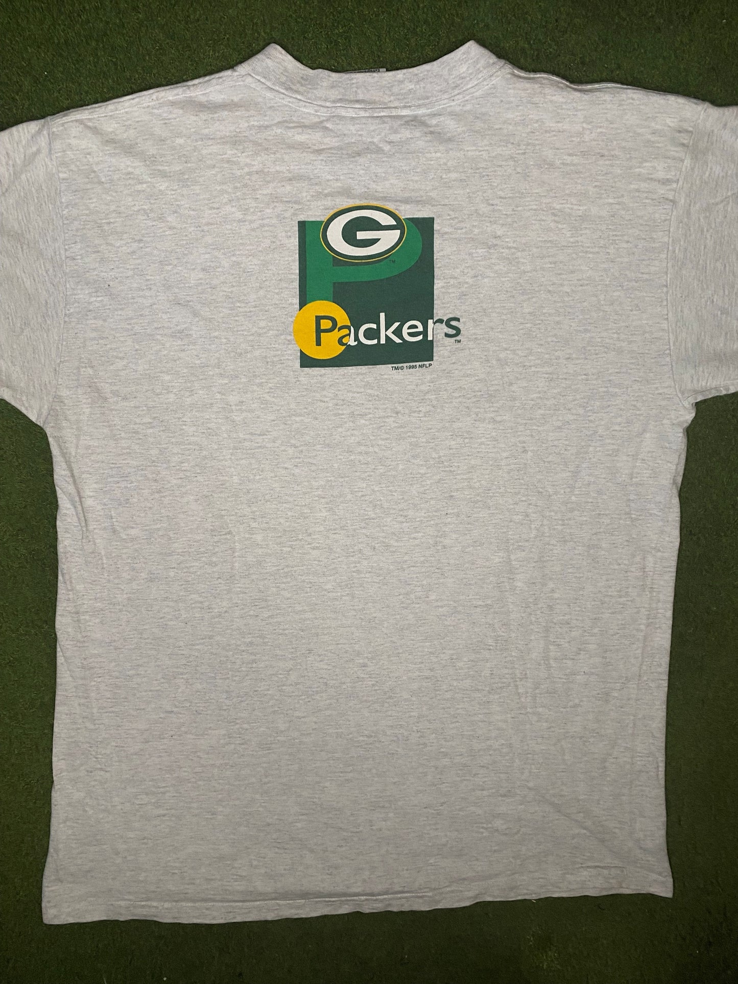 1995年格林湾包装工队 - 复古NFL T恤 (XL)