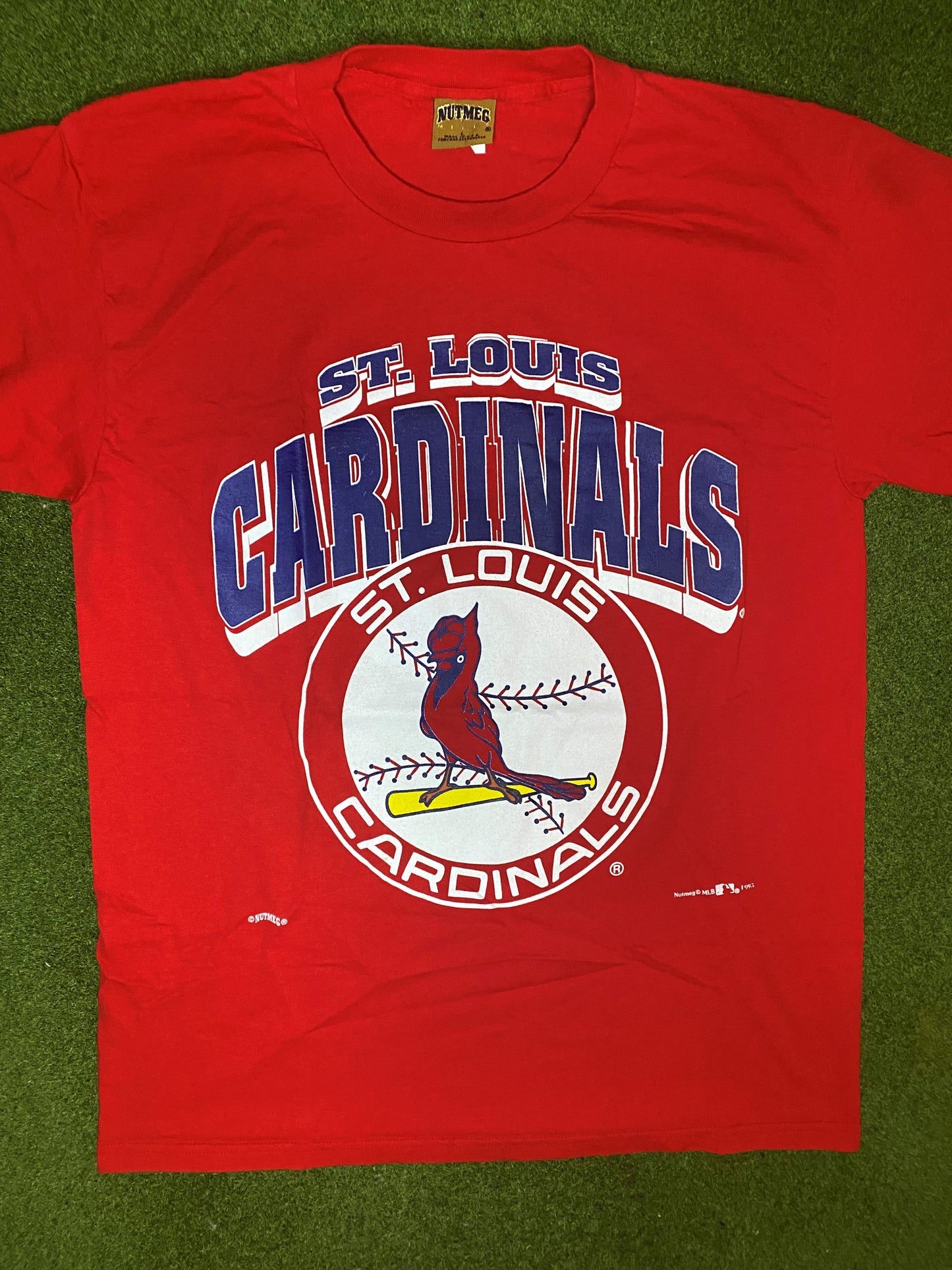 1995 St. Louis Cardinals - Vintage MLB Tee (Large) - Gametime Vintage