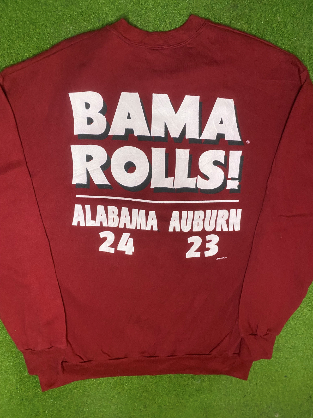 1996 Alabama Crimson Tide - Iron Bowl Champs - Vintage College Sweatshirt (XL) - Gametime Vintage
