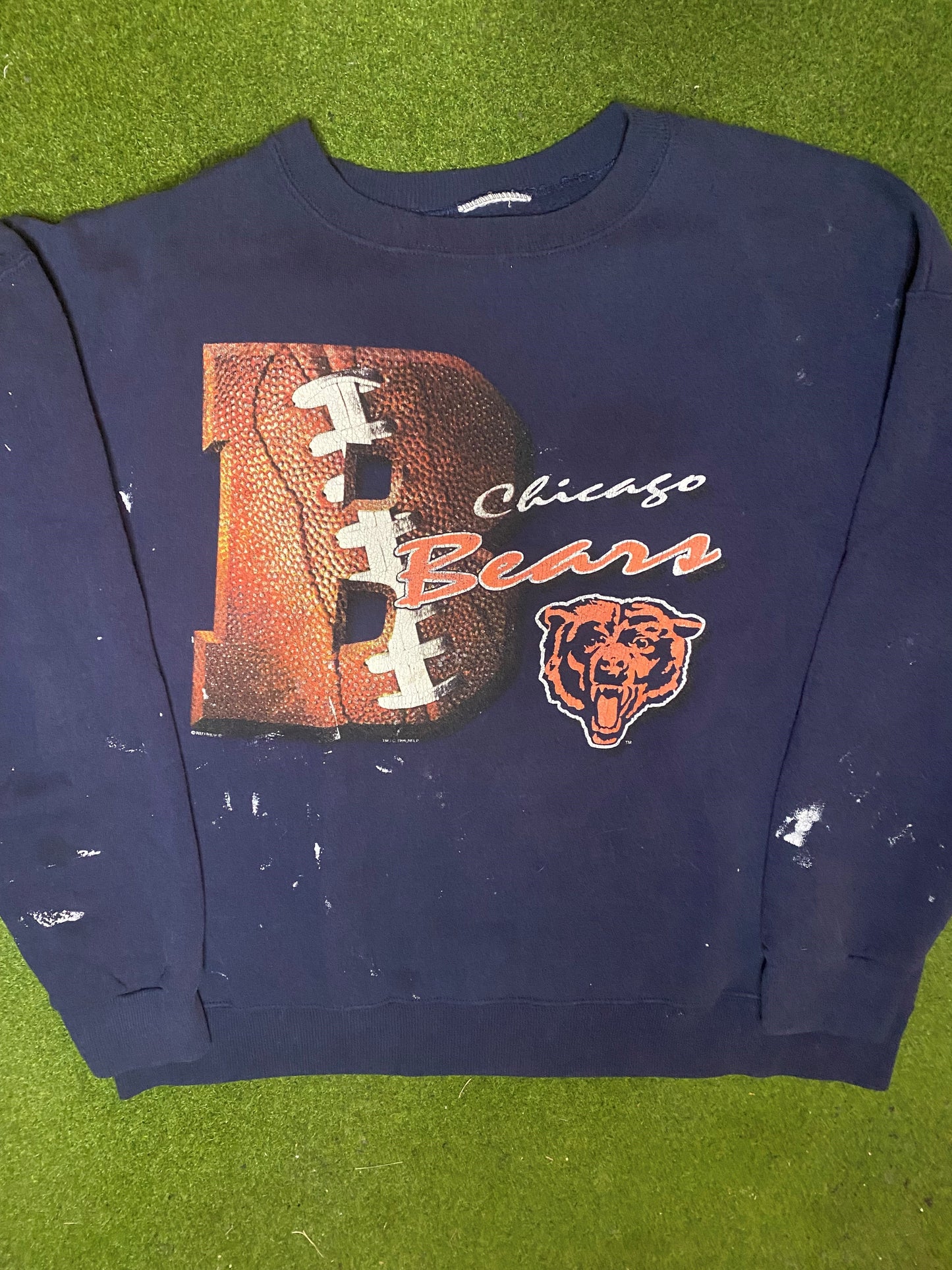 1996 Chicago Bears - Vintage NFL Sweatshirt (XL) - Gametime Vintage
