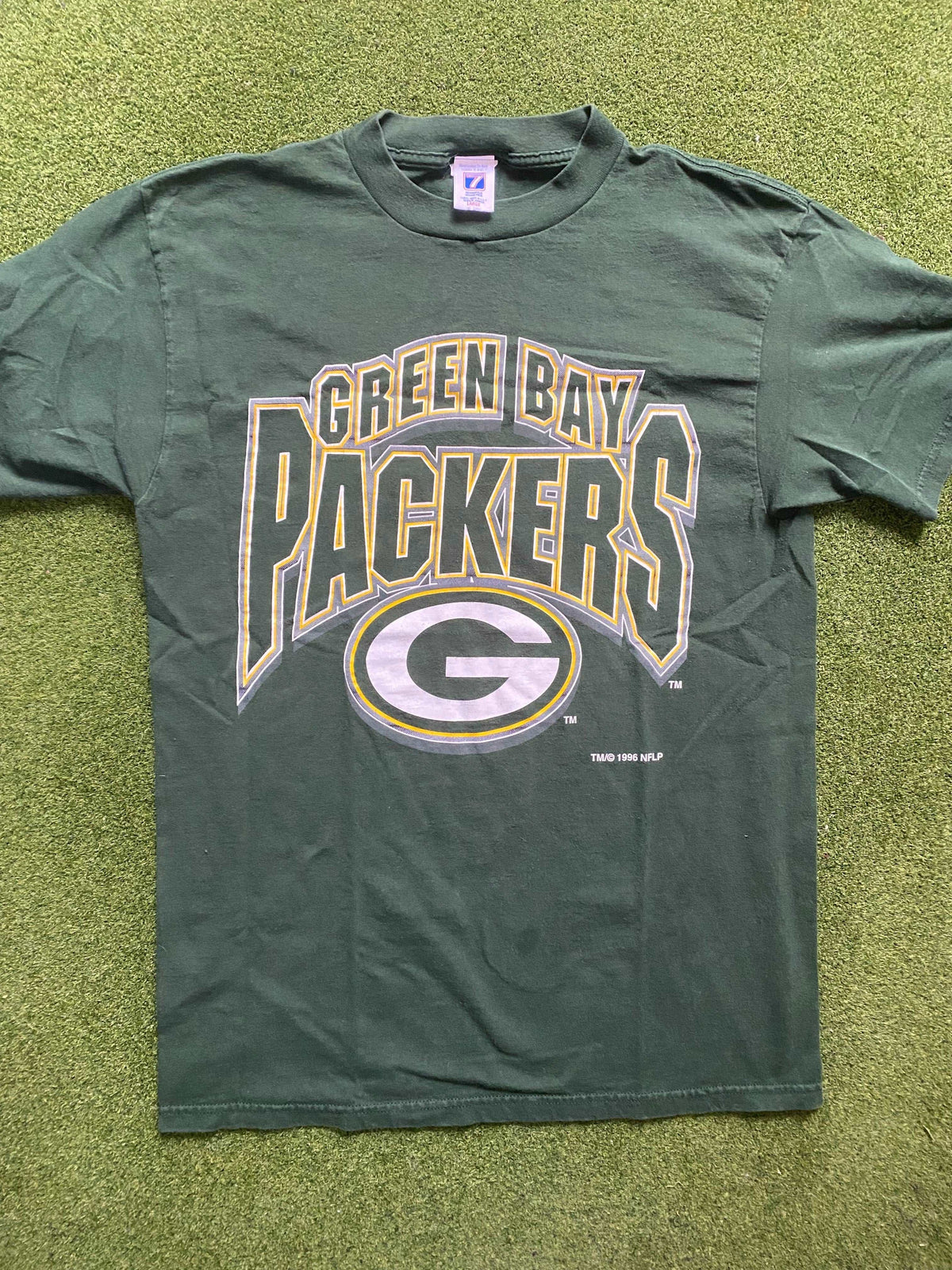 1996 Green Bay Packers - Vintage NFL T-Shirt (Large) - Gametime Vintage