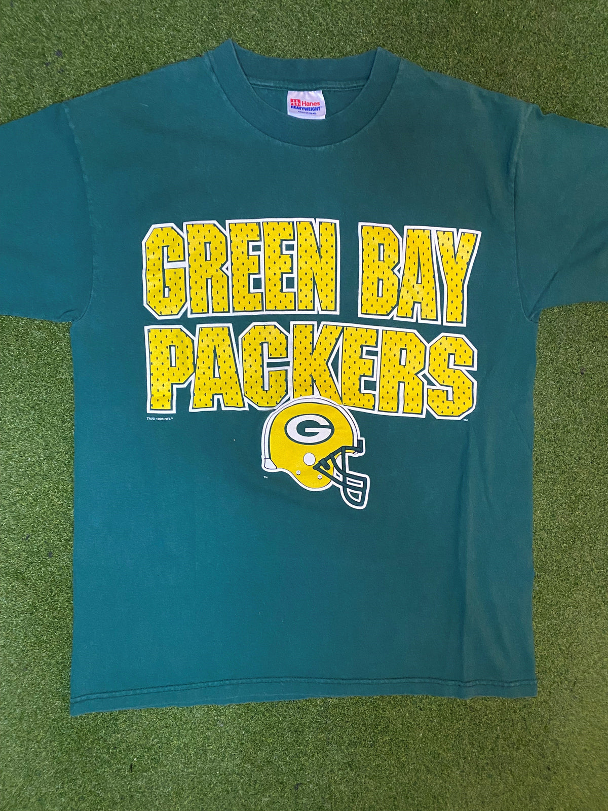 1996 Green Bay Packers - Vintage NFL T-Shirt (Medium) - Gametime Vintage