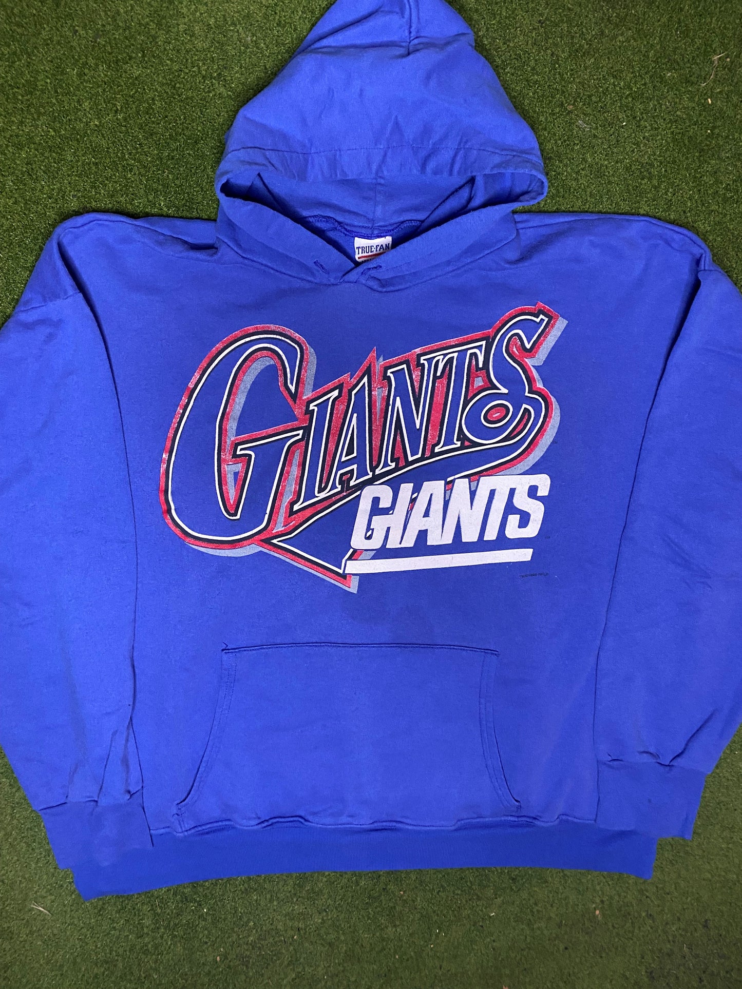 1996 New York Giants - Vintage NFL Hoodie (XL) - Gametime Vintage